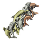 Dolphins Sea Ocean Animal French Updo Hair Barrette Pin Wedding Tribal Vintage