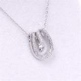 14k Zircon Pearl Necklace DIY Pendant