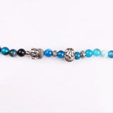 Multi-layer Tourmaline Buddha Bracelet
