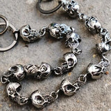 Heavy Waist Chain Wallet Chain Keychain Rock Punk Skull Jeans Chains