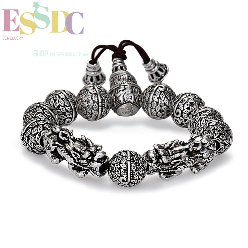 Monkey King Hoop Curse Bead Pixiu Bracelet