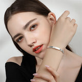S999 Silver Bangles Women's Bracelet Gift