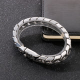 Stainless Steel Bracelet Men's Chain Pattern Hand Jewelry for Boyfriend