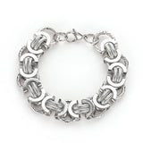 Hip-Hop Stainless Steel Chain Bracelet - Holiday Jewelry