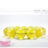 Dominican 5A Water Amber Bracelet with 108 Round Beads