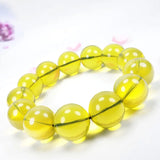 Dominican 5A Water Amber Bracelet with 108 Round Beads