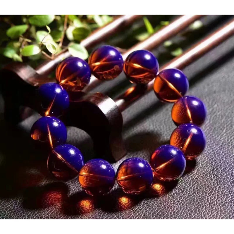 Dominican Violet Amber Bracelet Men's and Women's