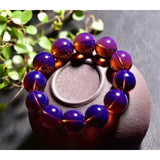 Dominican Violet Amber Bracelet Men's and Women's