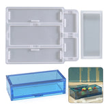 Domino Box Silicone Mold for Resin Casting DIY Epoxy Crafts 19x15cm