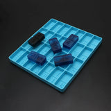 Domino Game Toys Epoxy Resin Mold Number Dominoes Casting Silicone Mould DIY