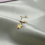 Domino Double Wrap Clip Earrings Fatima's Hand Ear Cuff