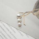 Domino Pearl Ear Clip Unique Earrings Earring Minimalist Delicate Gift