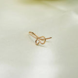 Domino Filigree Ear Climbers