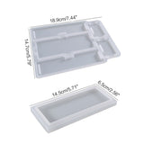Domino Storage Box Resin Mold Jewelry Holder Silicone Casting Mold
