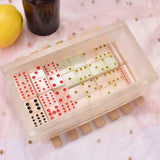 Dominoes Box Chess Tissues Napkin Storage Case Silicone Mould DIY Crafts