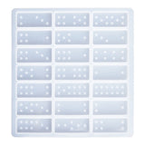 Dominoes Epoxy Resin Mold Domino Storage Box Silicone Mould