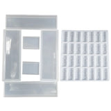 Dominoes Epoxy Resin Mold Storage Box DIY Crafts Jewelry Tiles Mould