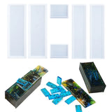 Epoxy Resin Dominoes Mold DIY Crafts Jewelry Box