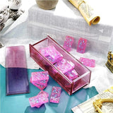 Dominoes Epoxy Resin Mold Storage Box Silicone DIY Crafts Jewelry Holder