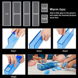 Dominoes Epoxy Resin Mold Storage Box Silicone DIY Crafts Jewelry Holder