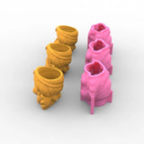 Angel Succulent Flower Pot Silicone Mold for DIY Crafts