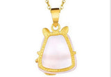 Dragon Cat Jades Chalcedony Pendant Jewelry