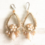 Bohemian Crystal Weave Drop Earrings Women's Jewelry