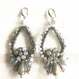 Bohemian Crystal Weave Drop Earrings Women's Jewelry