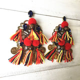 Boho Tassel Earrings for Parties