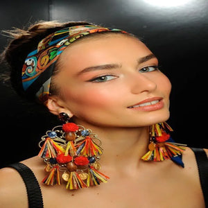 Boho Tassel Earrings for Parties