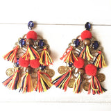 Boho Tassel Earrings for Parties