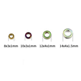 Hematite Natural Stone Circle Ring Beads for Jewelry Making DIY 8-14mm