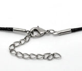 Wax Cord Necklace Lobster Clasp Jewelry 20 PCs