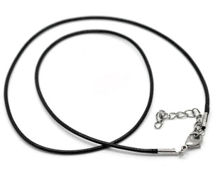 Wax Cord Necklace Lobster Clasp Jewelry 20 PCs