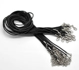 Wax Cord Necklace Lobster Clasp Jewelry 20 PCs