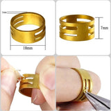 DIY Jewelry Findings Tool Set Kits Jump Ring Tail Chain Clip Buckle