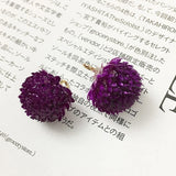 Doreen Box Resin Jewelry Real Flower Pendants DIY Earrings Necklace
