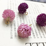 Doreen Box Resin Jewelry Real Flower Pendants DIY Earrings Necklace
