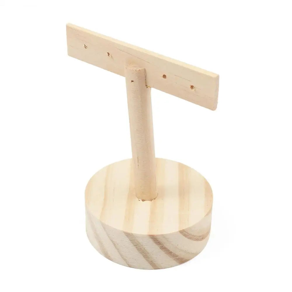 Doreen Box Wood Jewelry Display Stand Natural Organizer