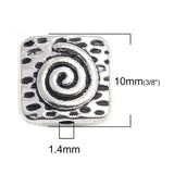 Ocean Animal Jewelry Beads Silver Shell Star Fish Seahorse DIY Findings