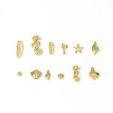 Resin Jewelry Tools DIY Craft Ocean Animal Charms Set 1 Box