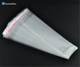 200 Self Adhesive Seal Plastic Bags 16x3.5cm B08986