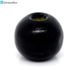 500 Painted Wood Spacer Beads 8mm(Small Hole)