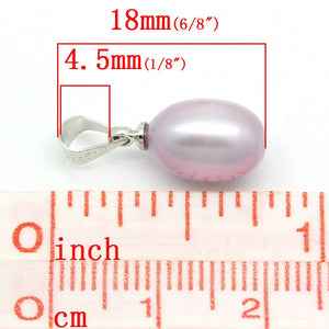 Mixed Charms Freshwater Cultured Pearl Pendants DIY Making