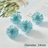 Crystal Firework Ball Pendant for DIY Jewelry Making