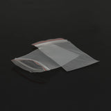 500 Transparent Zip Lock Plastic Bags 5x4cm for DIY Jewelry
