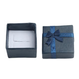 6PCs Jewelry Boxes Candy Ribbon Bowknot for Gift Necklace Earring Box