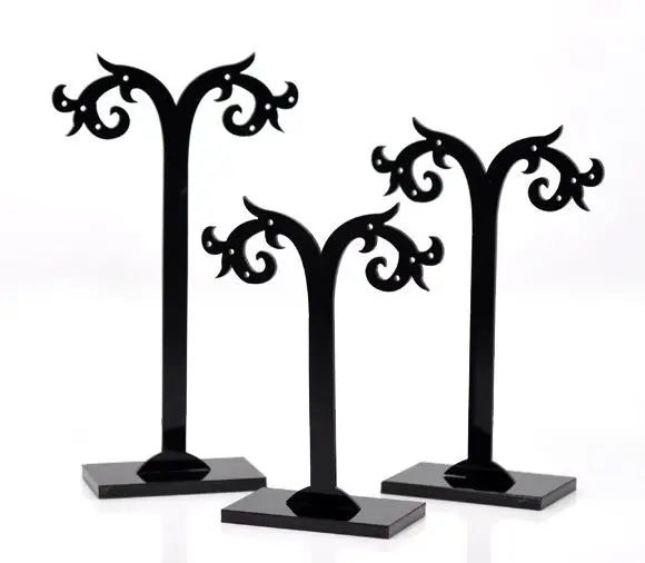 Acrylic Earring Tree Display Stand Holder Pack of 1 set(3PCs)