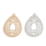 Copper Filigree Ethnic Charms 10 PCs