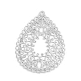 Copper Filigree Ethnic Charms 10 PCs